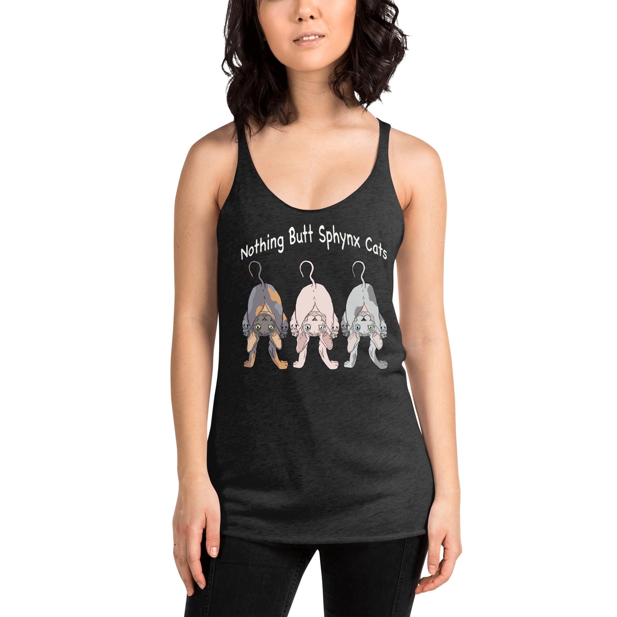 "NOTHING BUTT SPHYNX CATS" TANK