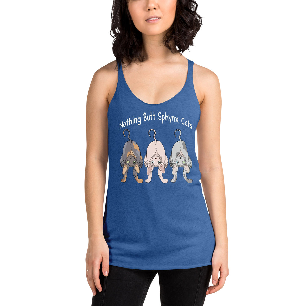 "NOTHING BUTT SPHYNX CATS" TANK