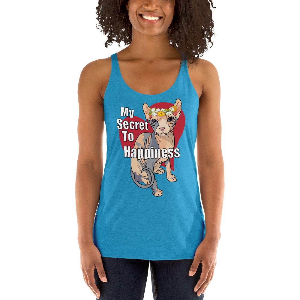 "MY SECRET TO HAPPINESS" TANK