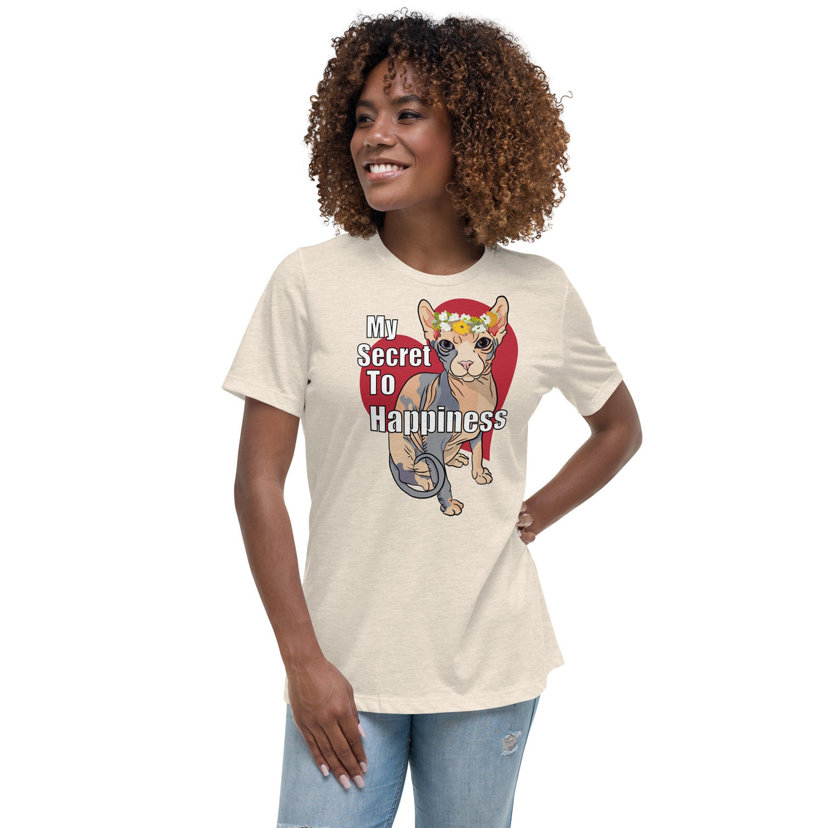 "MY SECRET TO HAPPINESS" TEE